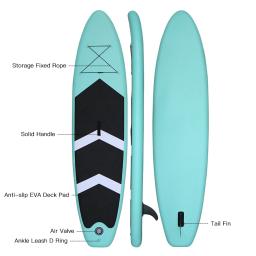 Inflável Stand Up Paddle Board, antiderrapante S UP Board, prancha de surf com bomba de ar Carry Bag, barco em pé, Wakeboard, Longboard - Image 2
