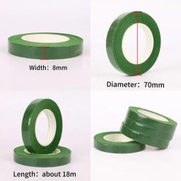 10/1 pçs buquê floral fita haste envoltório auto-adesivo estame embrulho florista fitas diy flores embalagem artesanato decoração de casamento - Image 6