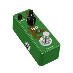 Amuzik-Fuzz Pedal para guitarra elétrica e baixo, efeito Fuzz tradicional, Full Metal Shell, True Bypass, LEF-306 - Image 4