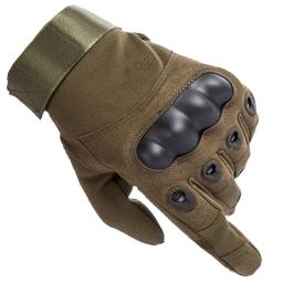 Luvas táticas de dedos longos, Design de forças especiais, Concha macia, Luvas de lona para esportes de fãs, Escalada e motocicleta - Image 4