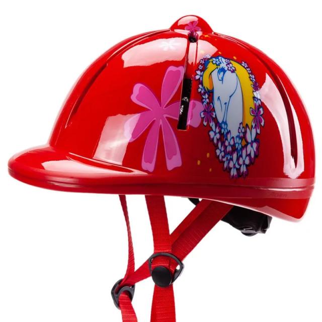 Capacete de Equitação Infantil Ajustável para Crianças de 3 a 8 Anos