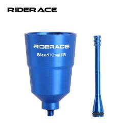 Riderace kit de sangramento de funil de óleo de bicicleta para shimano adaptador de ciclismo de estrada mtb mountain bike ferramentas de reparo de sangramento de freio a disco hidráulico - Image 1