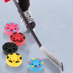 Disco de hóquei em patins para interior e exterior, Oficial, Durável Training Pucks para Street Hockey, Praticando, Multifuncional - Image 1