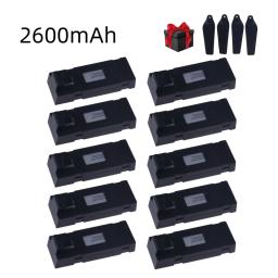Peças especiais de bateria RC Drone, bateria para E88, E88PRO, E88MAX, E525, E99, E99PRO, P1, P5PRO, K3, S1, P8, 3.7V, 2600mAh - Image 1