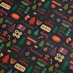 Papel De Embrulho De Presente De Natal, Embalagem De Buquê De Flor, Papel Kraft, Artesanato De DIY, Decoração De Embalagem De Festa De Ano Novo - Image 6