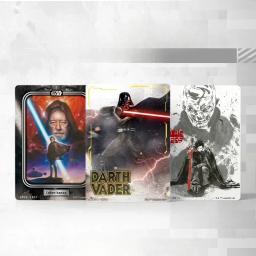 Coleção de Cartões Disney Star Wars, Periféricos de Filme, Personagens, Skywalker, Leia, Diversão, Papel, Passatempo, Presentes infantis, Brinquedos - Image 2
