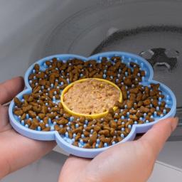 Tapete de silicone para gatos, Alimentadores lentos para diversão, Alimentação diária, Comida húmida, Alimentação animal - Image 5
