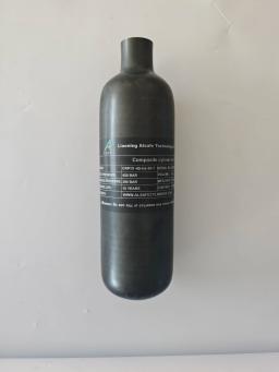 ALSAFE-Air Fibra De Carbono Cilindro Tanque De Alta Pressão, HPA Garrafa, M18 * 1,5, 300Bar, 4500Psi, 0.6L, 600cc, Novo Estilo - Image 2