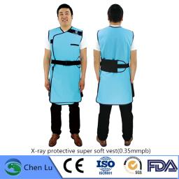 Genuine X-ray Lead Vest para Proteção Radiológica, Super Soft Lead Clothing, Proteção Radiológica, Danos, 0.35mmpb - Image 1