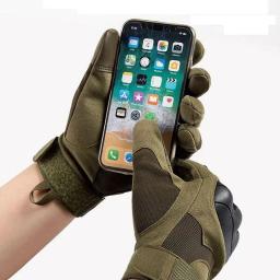 Luvas táticas militares, luvas de tiro, design de toque, proteção esportiva, fitness, caça de motocicleta, luvas para caminhadas com todos os dedos - Image 2
