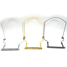 Suporte pescoço gaita metal suporte rack harpa para instrumentos gaitas 10 furos - Image 1