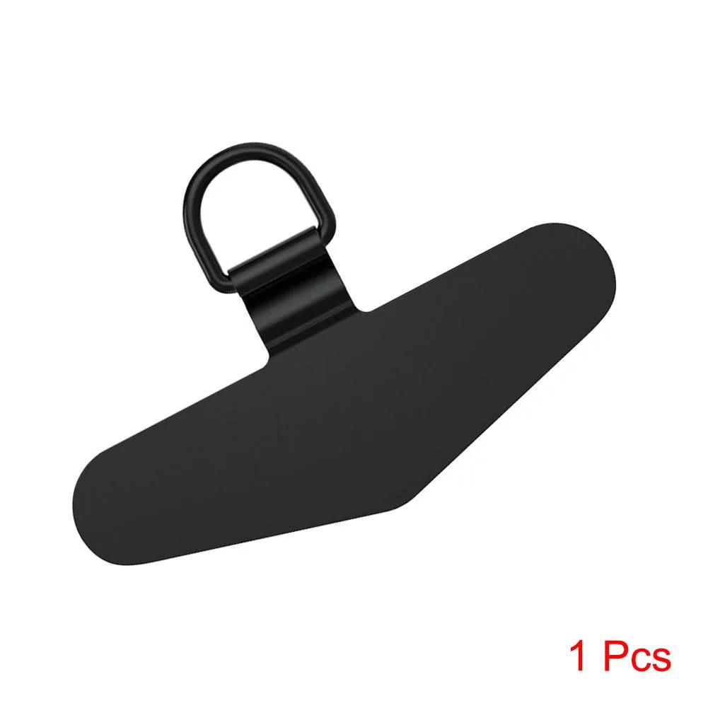 Ultra-fino de aço inoxidável metal telefone cordão junta remendo anti-perdido destacável corda do telefone móvel clipe de cartão cinta pendurar cabo guia - Image 1