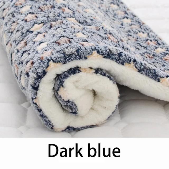 Flanela Pet Sleeping Mat Cama Aconchegante para Cães e Gatos