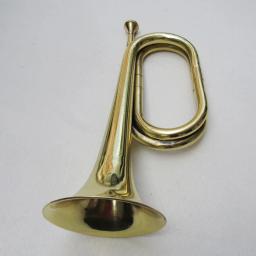 Trompete tradicional portátil de cobre, instrumento musical de sopro, trompete profissional, corneta para iniciantes, presente do estudante - Image 4