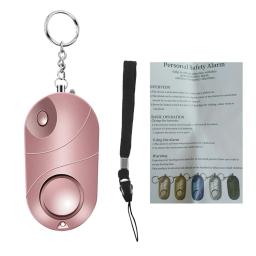 Auto-Defesa de Emergência Alarme de Segurança, Alarme Pessoal, Lanterna LED, Som Seguro, Lobo Guarda Feminino, Meninas, Criança - Image 4