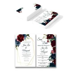 Logotipo personalizado Cartões de Visita, Personalizado, Nome de Obrigado, Impressão de Texto, Siga o Presente, Cartão De Ordem Comercial, 100Pcs - Image 3