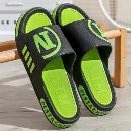 Sandália esportiva masculina, fundo grosso, corrediças de plataforma, PVC macio, tênis de praia casual, tênis, verão - Image 5