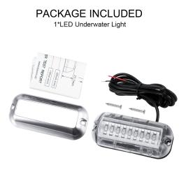 27 led de aço inoxidável luz navegação marinha 50w pontão subaquático para barco ip68 à prova dip68 água iate navio pesca noite lâmpada - Image 5