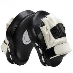 Saco De Boxe Curvo para Adultos e Crianças, Equipamento De Boxe, Sacos De Perfuração Para Taekwondo, Muay Thai, Karatê, PU Training Pads, Focus Pads, 2PCs - Image 1