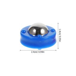 16 pçs mini bolas de ondulação azul vermelho plástico shuffleboard acessórios do jogo engraçado rolamento contas discos mesa jogos xadrez - Image 2