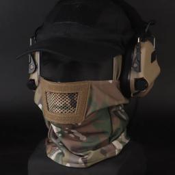 Cavaleiro capacete elástico para proteção bucal, respirável, apto para diferentes formas diferentes - Image 2