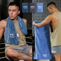 Toalha multifuncional de fitness para esportes, Toalha super macia e de secagem rápida, Equipamento de ginástica de natação, Sweat Pad, Microfibra - Image 1