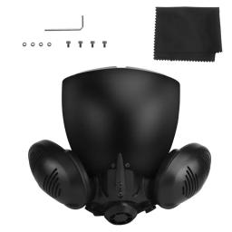 ZXYHFE-máscara facial completa com óculos destacáveis, equipamento de proteção ao ar livre Airsoft, acessórios de paintball, tiro CS, anti-nevoeiro - Image 5