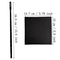 Escovas De Limpeza De Flauta Para Clarinete, Ferramentas De Limpeza De Flauta, Cotonete, Escova De Limpeza De Vara - Image 6