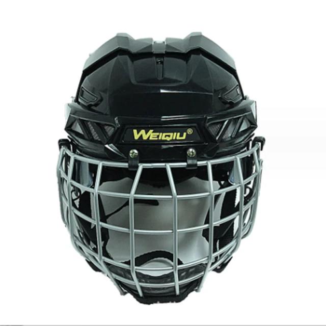 Capacete Profissional de Hóquei com Tampão Anti-Queda para Goleiros: Equipamento Ideal para Adultos e Crianças no Rugby