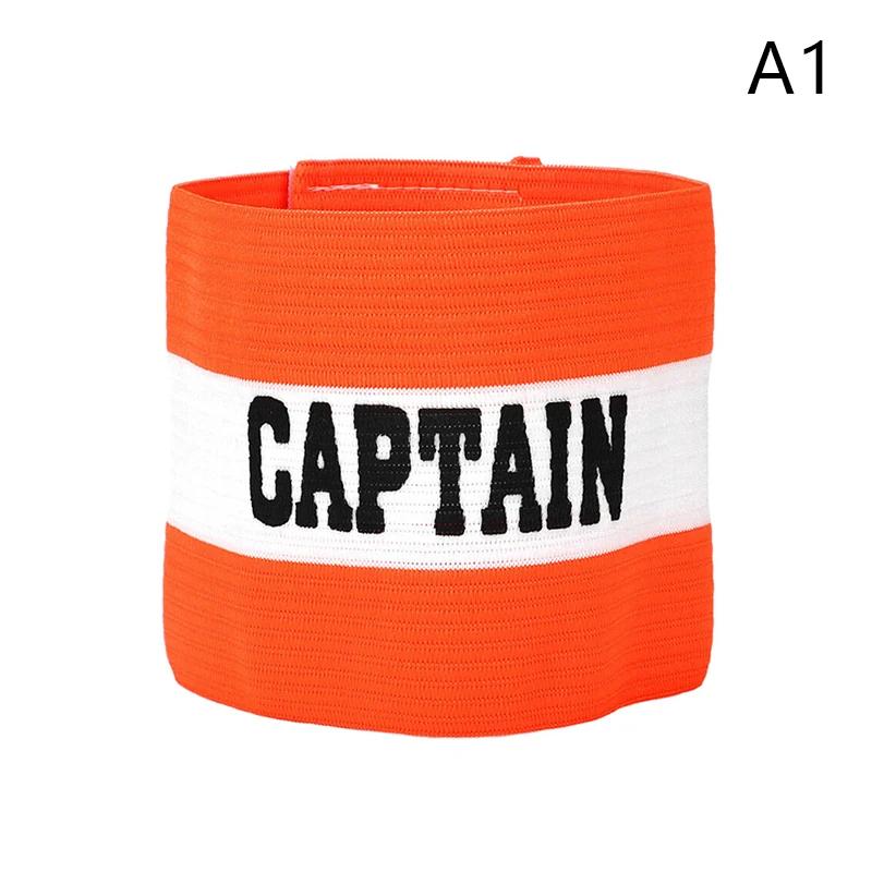 Braçadeira de capitão para treinamento de futebol Adultos, faixa elástica, braçadeiras clássicas, esportes de equipe, adultos - Image 1