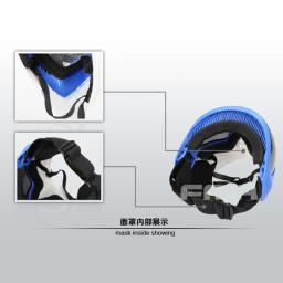 Novo f1 rosto cheio máscara de segurança protetor facial airsoft paintball anti-nevoeiro óculos máscara F0001-F0021 - Image 4