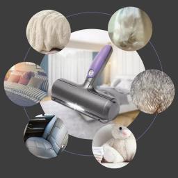 Removedor de Pelos de Animais de Estimação, Escova de Limpeza Removedora de Pelos, Removedor de Pelos para Cães, Gatos e Animais, Escova Removedora de Pelos para Carros, Roupas, Sofás, Tapetes e Pentes - Image 5