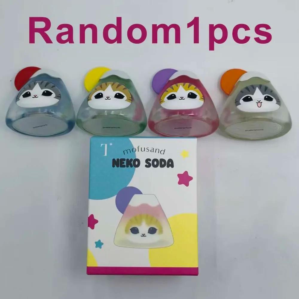 Mofusand gato geléia tumbler fushandi bonito fone de ouvido gato modelo boneca pequeno ornamento caixa cega bonito bonecas fãs anime presente aniversário brinquedo - Image 1