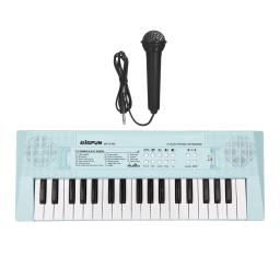 Piano eletrônico com mini teclado, Instrumento musical eletrônico para crianças, 37 teclas - Image 1