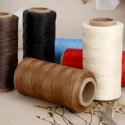 Fio Encerado para Artesanato De Couro, Projetos De DIY, Encadernação, Reparação De Sapatos, Corda De Jóias, Cordão Pulseira, 150D, 284 Jardas - Image 4