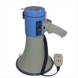 Novo portátil profissional grande sino de gravação voz megafone com microfone destacável - Image 4