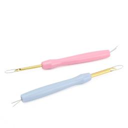 Agulha de plástico do perfurador do bordado, Caneta De Costura Do Bordado, Fio De Tapete, Artesanato Do Ponto Cruz, Ferramentas De Tecelagem DIY, Acessórios De Costura - Image 4