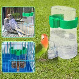 Bebedouro automático suspenso para pássaros de pequeno e médio porte, gaiola impermeável resistente ao desgaste - Image 2
