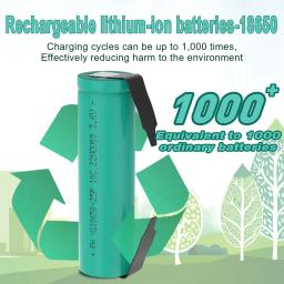 Bateria Li-ion Recarregável para Baterias Lanterna, 18650, 3500mAh, 3.7V, 100% Original, 1-10Pcs - Image 2