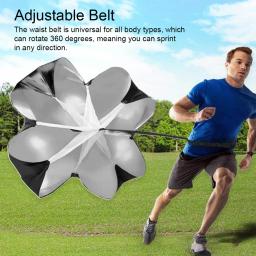 Escada de velocidade de agilidade, tiras de nylon, discos de marcação, exercitador de resistência, paraquedas, esportes, corrida, aquecimento, ferramenta de escada de treinamento - Image 4