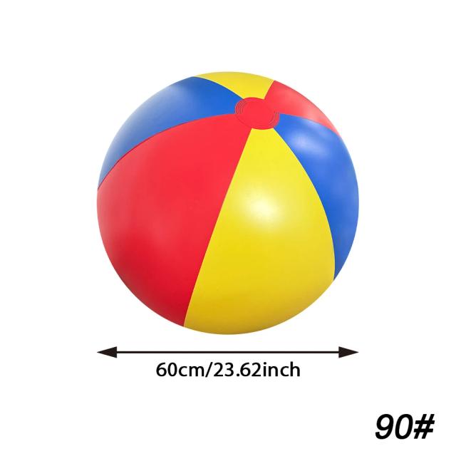 Bola Gigante Inflável PVC Colorida para Festas na Praia