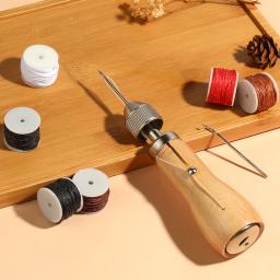 LMDZ-Kit de costura de couro Awl Thread, Speedy Stitcher, Máquinas-ferramentas manuais, Couro Craft Costura, Shoemaker Canvas Repair - Image 6