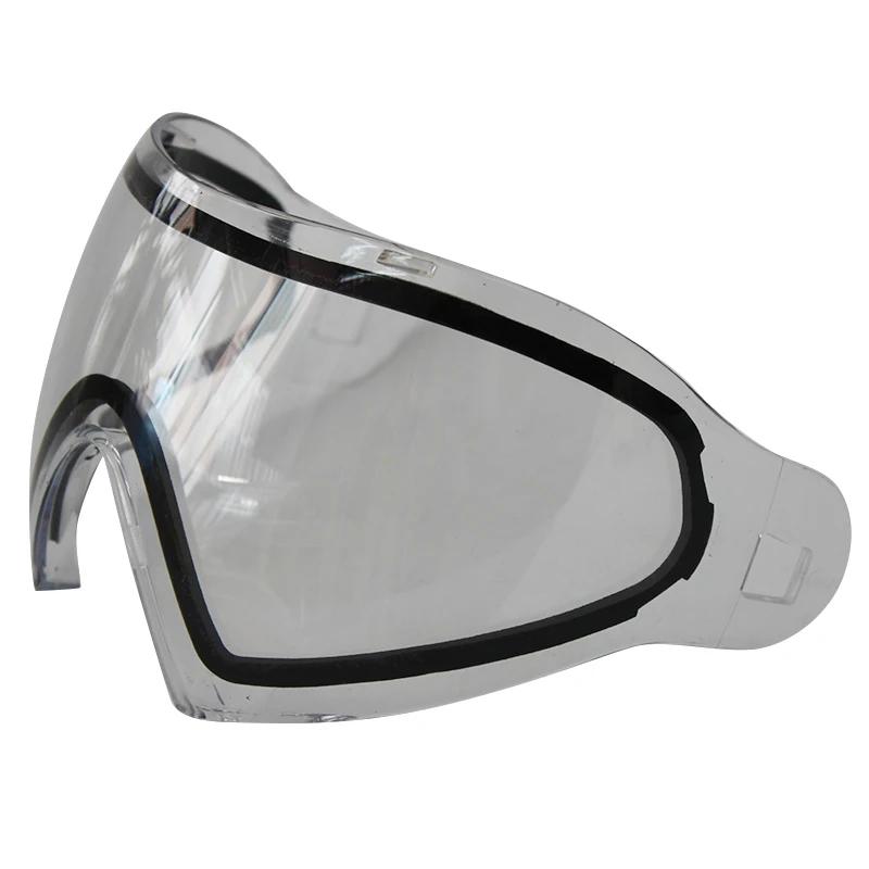 Airsoft máscara tática para paintball, dupla camada máscara com óculos de lentes coloridas - Image 1