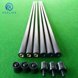 Eixo de fibra de carbono completo do Pool Cue, Parte frontal para bilhar Pro-Taper, Cone cônico para jogar, Break, Snooker Cue Shaft com espuma - Image 2