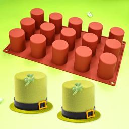 Molde De Silicone Em Forma De Cilindro, Molde De Sabão, Chocolate, Biscoito Coberto, DIY, Geléia, Pudim, Doces, Bolo de Cozinha, Panela - Image 5