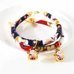 Coleira com sino para gatos e animais de estimação, acessório para gatos, pequeno, renda, guizo, acessórios - Image 1