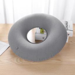 Hip Suporte Médico Hemorróida Almofada Do Assento, Inflável Massagem Almofada com Bomba, Almofada Do Anel Redondo, Anti-Bedsore Donut Cadeira Pad - Image 5