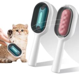 Pet Grooming Escova com Toalhetes e Tanque De Água, Massagem Pente, Removedor de Suprimentos, Pet Products, Cat and Dog Cleaning, Skin Care - Image 3