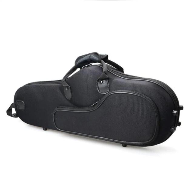Estojo Protetor de Saxofone Alto em Tecido Oxford com Bolso e Design de Mala Dura para Iniciantes