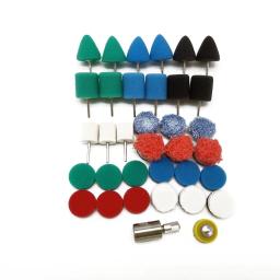 QIQIANYI Mini Máquina De Polimento, Beleza Do Carro Detalhando Ferramentas De Extensão, Detalhe Buffer Kit Almofadas Polonês, Polidor Rotativo e Broca - Image 2